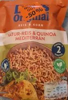 Mängden socker i Naturreis & Quinoa Mediterran