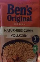 Mängden socker i Express-Reis - Naturreis Curry Vollkorn