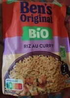 Mängden socker i Riz au curry bio