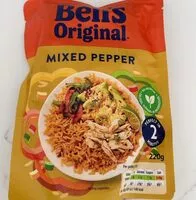 Mängden socker i Ben's original mixed pepper rice