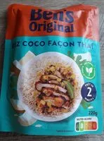 Mängden socker i Riz coco façon thai