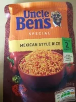 Mängden socker i Langkorn Reis Express - Mexikanisch