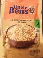 Mängden socker i Riz cuisiné aux champignons de Paris
