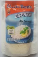 Mängden socker i Riz Basmati Express