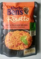 Mängden socker i Uncle Ben's Exrpess Risotto à La Tomate Et Aux Herbes
