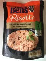 Mängden socker i Risotto poulet champignons Uncle Ben's 250 g