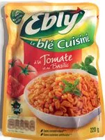 Mängden socker i Blé express à la tomate et au basilic