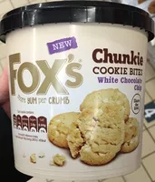 Mängden socker i Chunkie Cookie Bites White Chocolate Chip