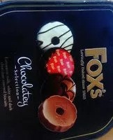 Mängden socker i Fox's Chocolatey Premium Biscuit Collection 365G