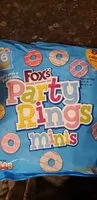 Mängden socker i Party Rings Minis 6 x