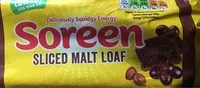 Mängden socker i Soreen Fruity Sliced Malt Loaf