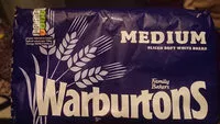 Mängden socker i Medium Sliced Soft White Bread