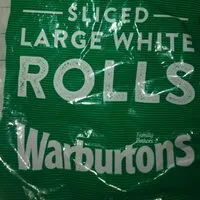 Mängden socker i Warburtons Large White Rolls