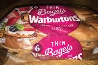 Mängden socker i 6 Thin Bagels Cinnamon & Raisin Sliced