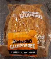 Mängden socker i Warburtons Artisan Tiger Gluten Free 400G