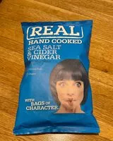 Mängden socker i Sea Salt & Cider Vinegar crisps