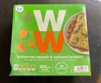 Mängden socker i Butternut squash & spinach lasagne