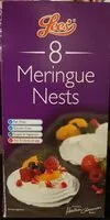 Mängden socker i Meringue Nests