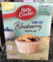 Mängden socker i Blueberry Muffin Mix
