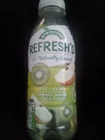 Mängden socker i Refresh'd Apple & Kiwi Spring Water