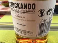 Mängden socker i Scotch Whisky Single Malt Knockando, 43°