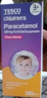 Mängden socker i children paracetamol Cherry flavour