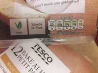 Mängden socker i 12 Bake At Home Petit Pains