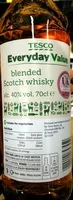 Mängden socker i blended scotch whisky