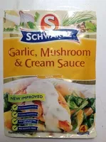 Mängden socker i Garlic, Mushroom & Cream Sauce mix