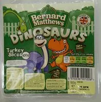 Mängden socker i Dinosaurs Turkey Slices