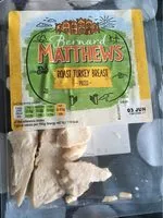 Mängden socker i Roast turkey breast