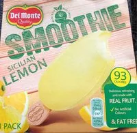 Mängden socker i Smoothie sicilian lemon