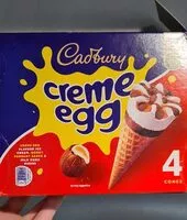 Mängden socker i Creme Egg Ice cream cones