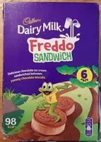 Mängden socker i Freddo sandwich