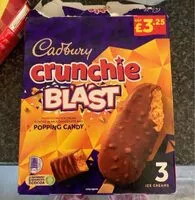 Mängden socker i Crunchie Blast