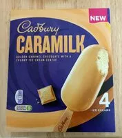 Mängden socker i Caramilk 4 Ice Creams