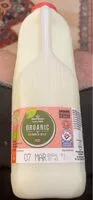 Mängden socker i Organic morrisons skim milk