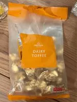 Mängden socker i Dairy toffee