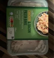 Mängden socker i Chicken and bacon pasta bake