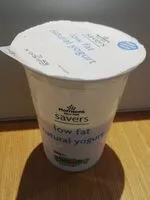 Mängden socker i Natural yogurt