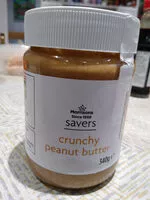 Mängden socker i crunchy peanut butter