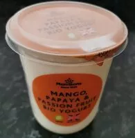 Mängden socker i Mango,papaya&passion fruit bio yogurt