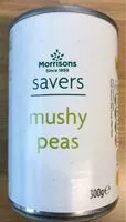 Mängden socker i Savers Mushy Peas