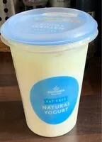 Mängden socker i Fat free natural yoghurt