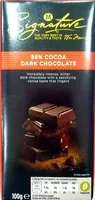 Mängden socker i Cocoa dark chocolate