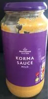 Mängden socker i Korma sauce