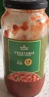 Mängden socker i Vegetable pasta sauce