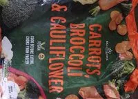 Mängden socker i Carrots Broccoli and Cauliflower