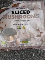 Mängden socker i Frozen sliced mushrooms