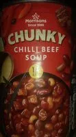 Mängden socker i Chunky Chilli Beef Soup